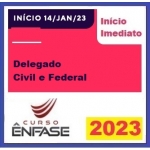 Delegado Civil e Federal (ENFASE 2023) DELTA Polícia Civil e Polícia Federal 